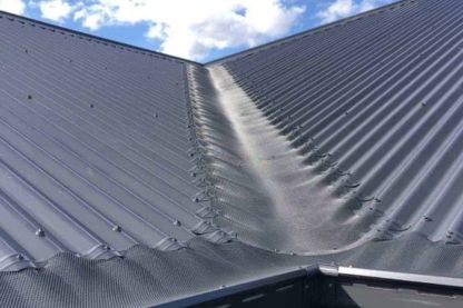 roof valley cleaning