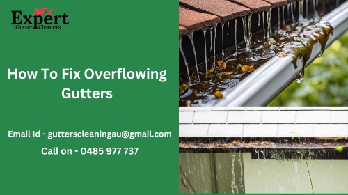 over flowing gutters